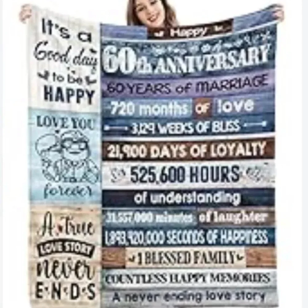 60th Anniversary Commemorative Blanket‎